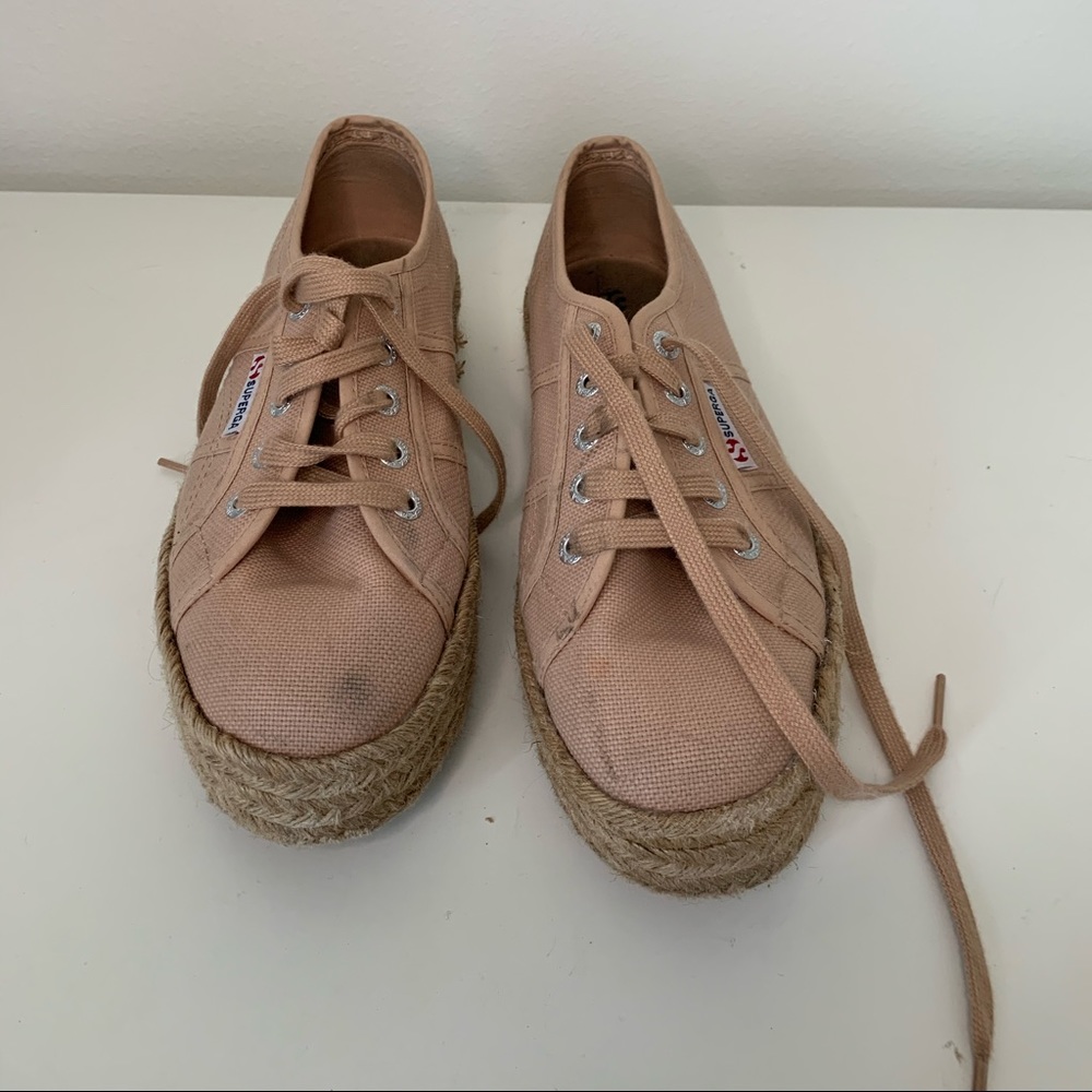 Superga platform shoes